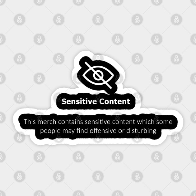 sensitive content | logo Sticker by DenielHast